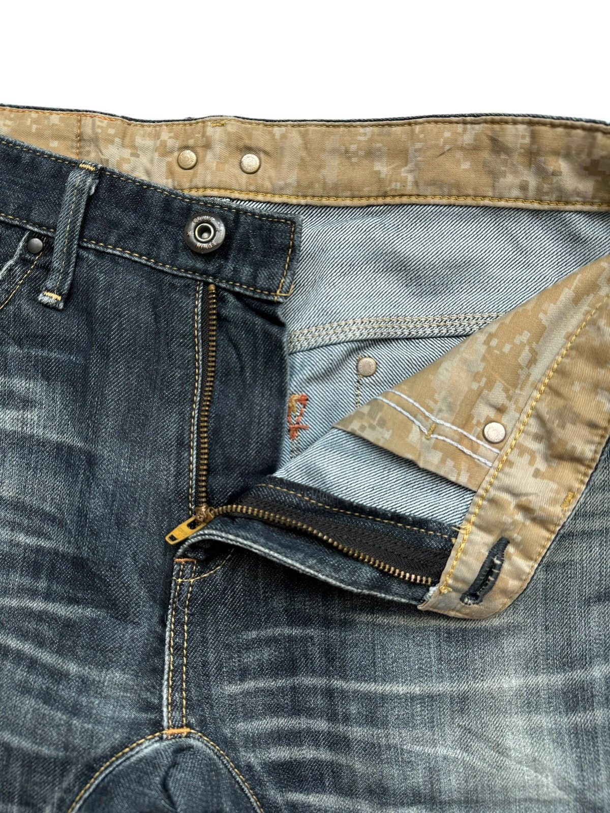 Edwin Vintage Edwin 503 E Function Curved Leg Jeans Size US 32 / EU 48 - 8 Thumbnail