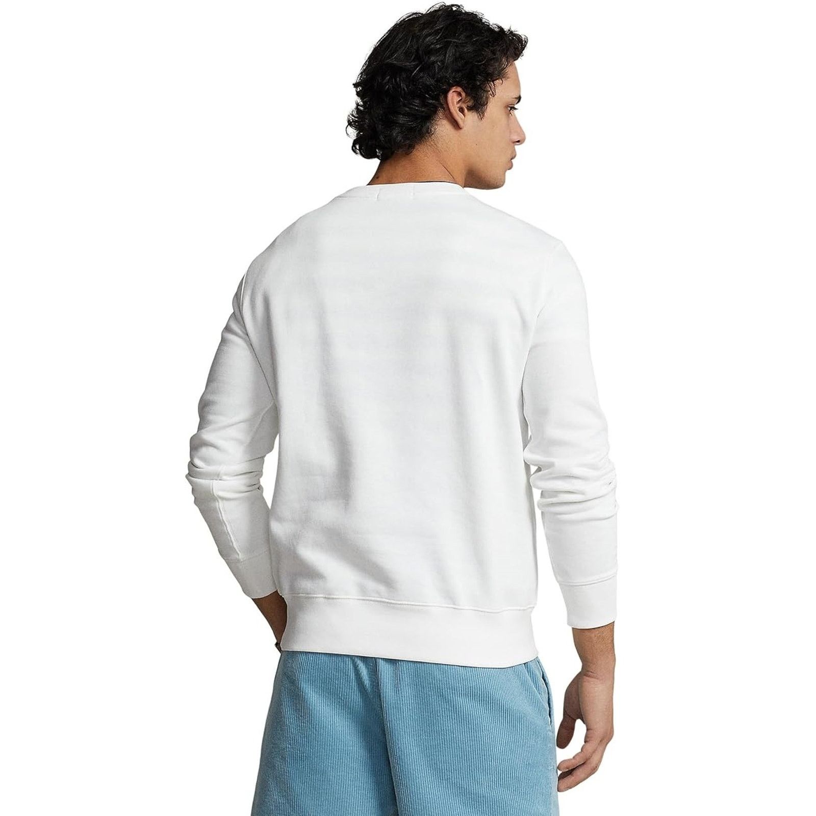 Polo Ralph Lauren Polo Ralph Lauren Men's White Fleece Sweatshirt Size 3XLT Size US XXL / EU 58 / 5 - 3 Thumbnail