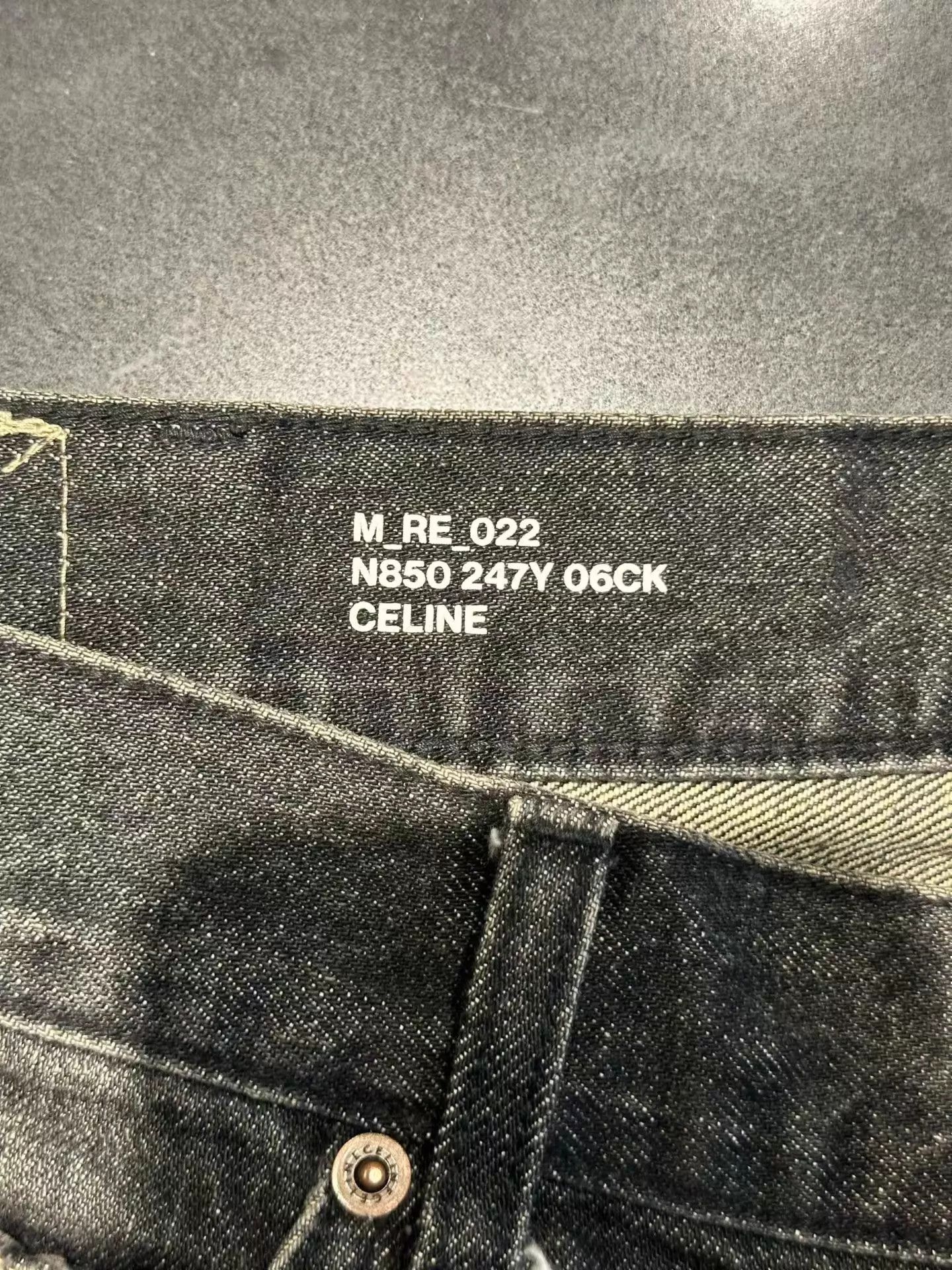 Celine Celine Wesley Cut Denim Jeans 32 98new Size US 32 / EU 48 - 3 Thumbnail