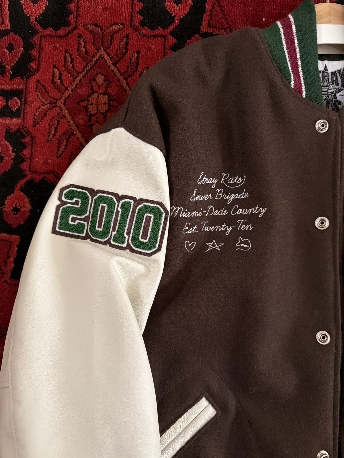 Stray Rats Stray Rats 10 Year Varsity Jacket size L Size US L / EU 52-54 / 3 - 6 Thumbnail