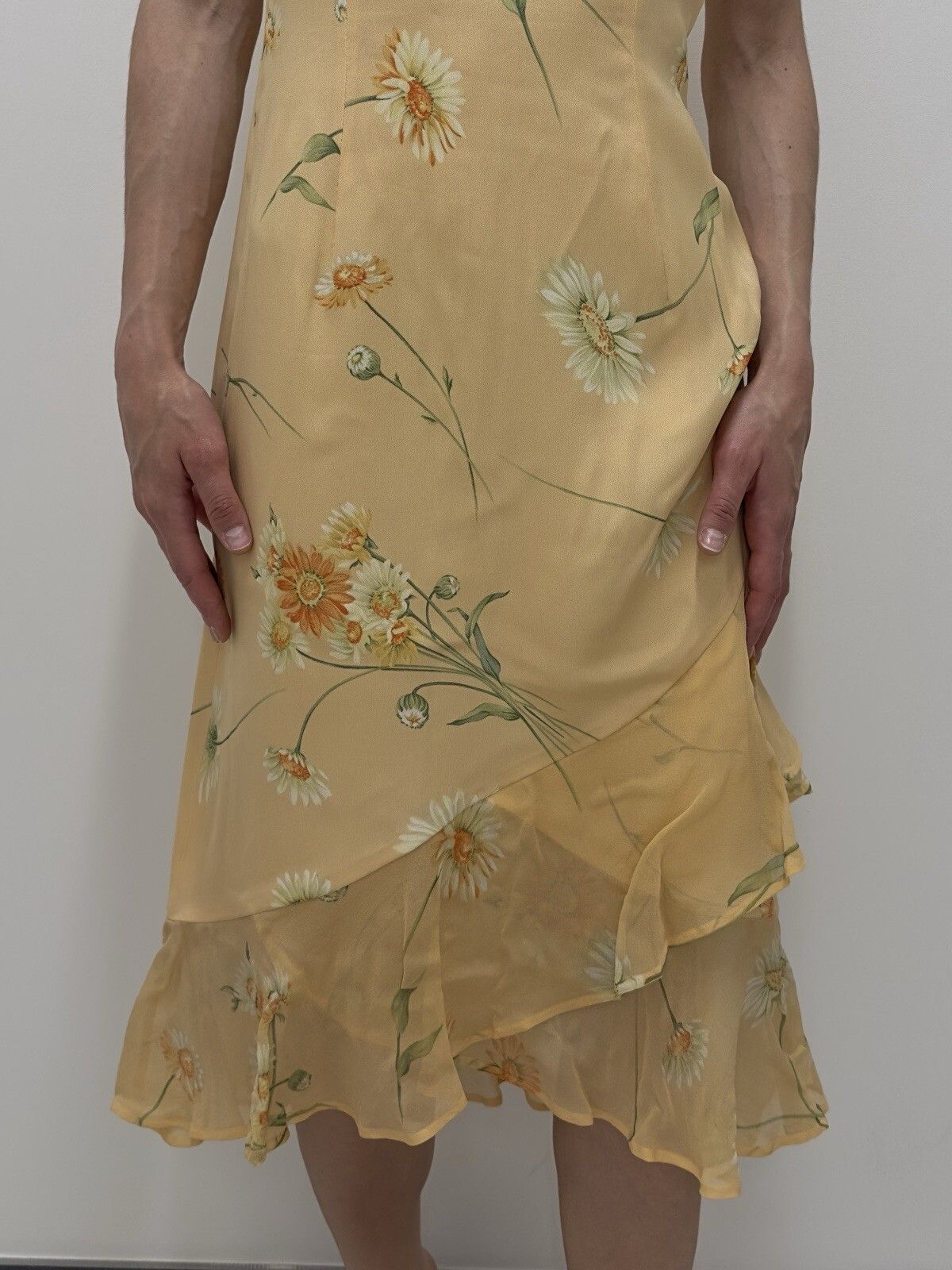 Escada Vintage Escada Silk Floral Print Mesh Summer Dress Size 34 Size XXS / US 00 / IT 34 - 2 Thumbnail