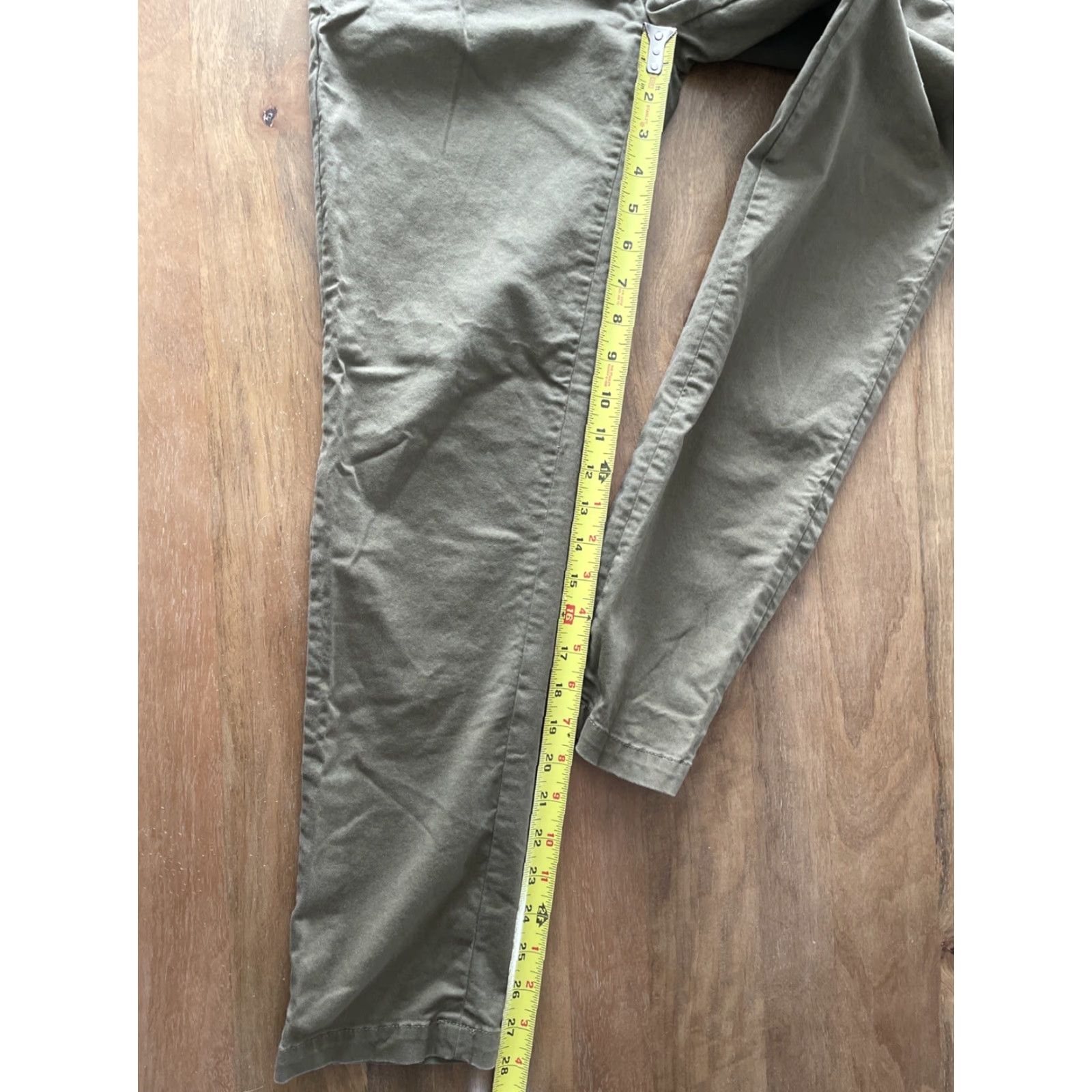 Brooks Brothers Brooks Brothers Chino Pants Womens 2 31x28 Brown Low Tapered Regular Inseam 28 Flat Front City Preppy Classic Vintage: No Size 26" / US 2 / IT 38 - 7 Thumbnail