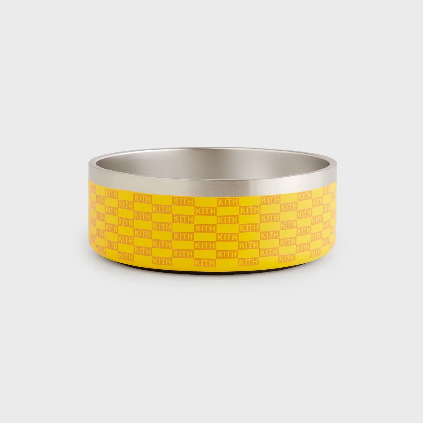 Kith Kith for wagwear Metal Dog Bowl - YELLOW Size ONE SIZE - 4 Thumbnail
