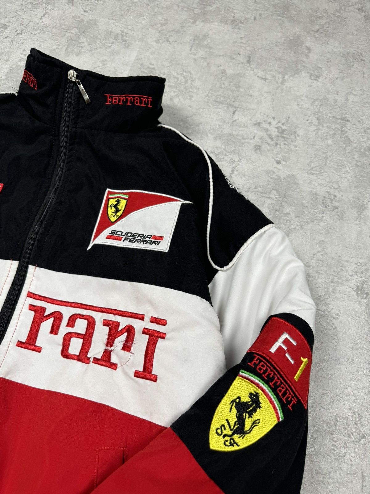 Ferrari Ferrari F1 Racing Moto Jacket Size M Size US M / EU 48-50 / 2 - 5 Thumbnail