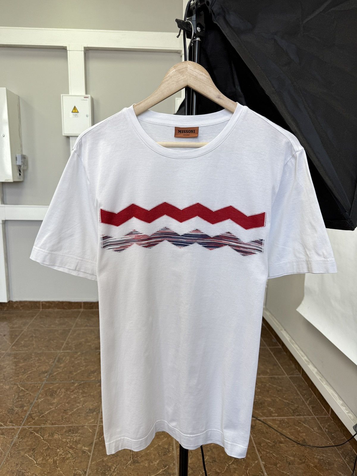 Missoni 🇮🇹 Missoni Luxury Art T-Shirt 2021 Rare Retro Hype Y2K Size US L / EU 52-54 / 3 - 1 Thumbnail
