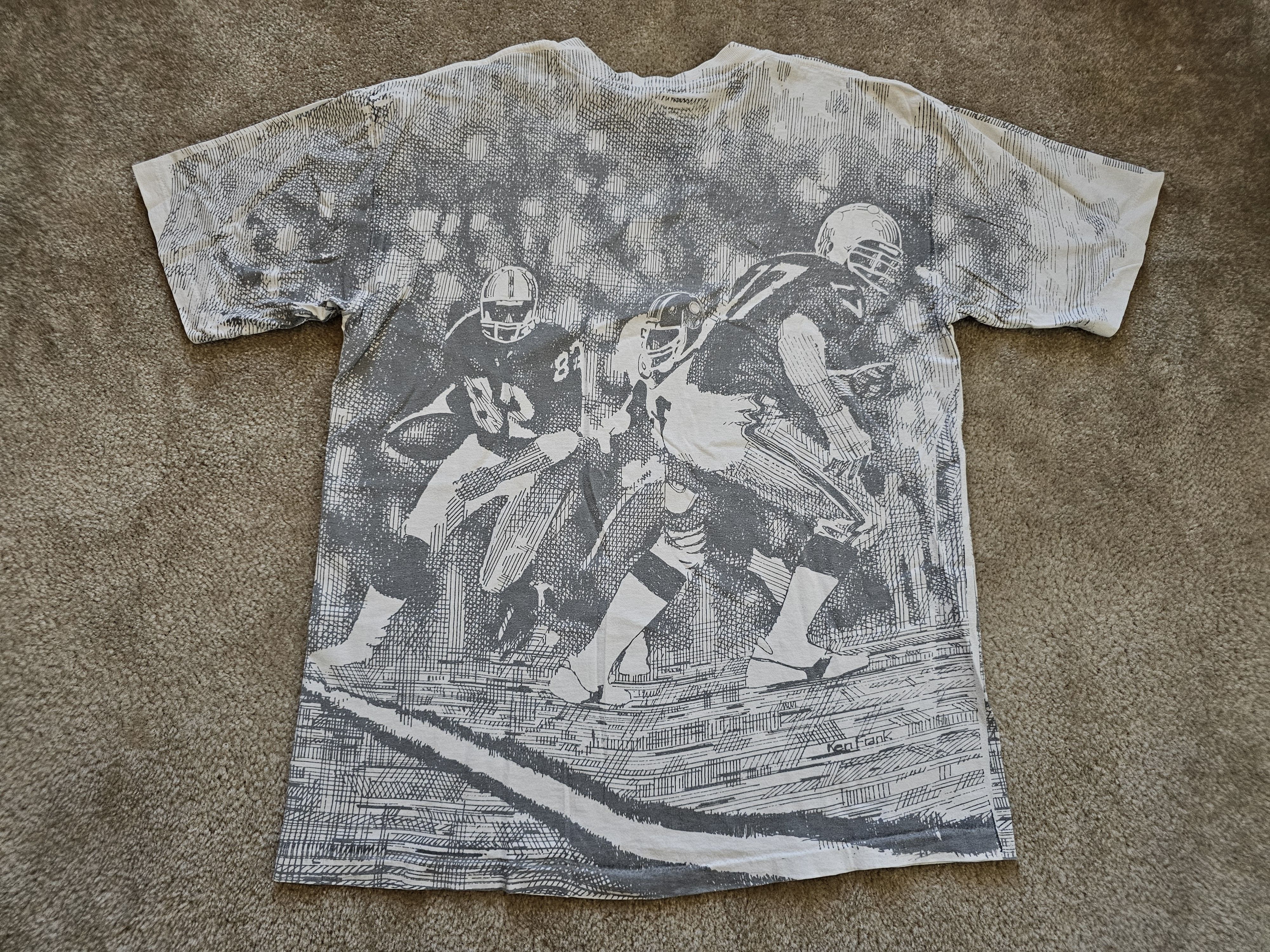 NFL 1991 Raiders All Over Print Size US XL / EU 56 / 4 - 2 Thumbnail
