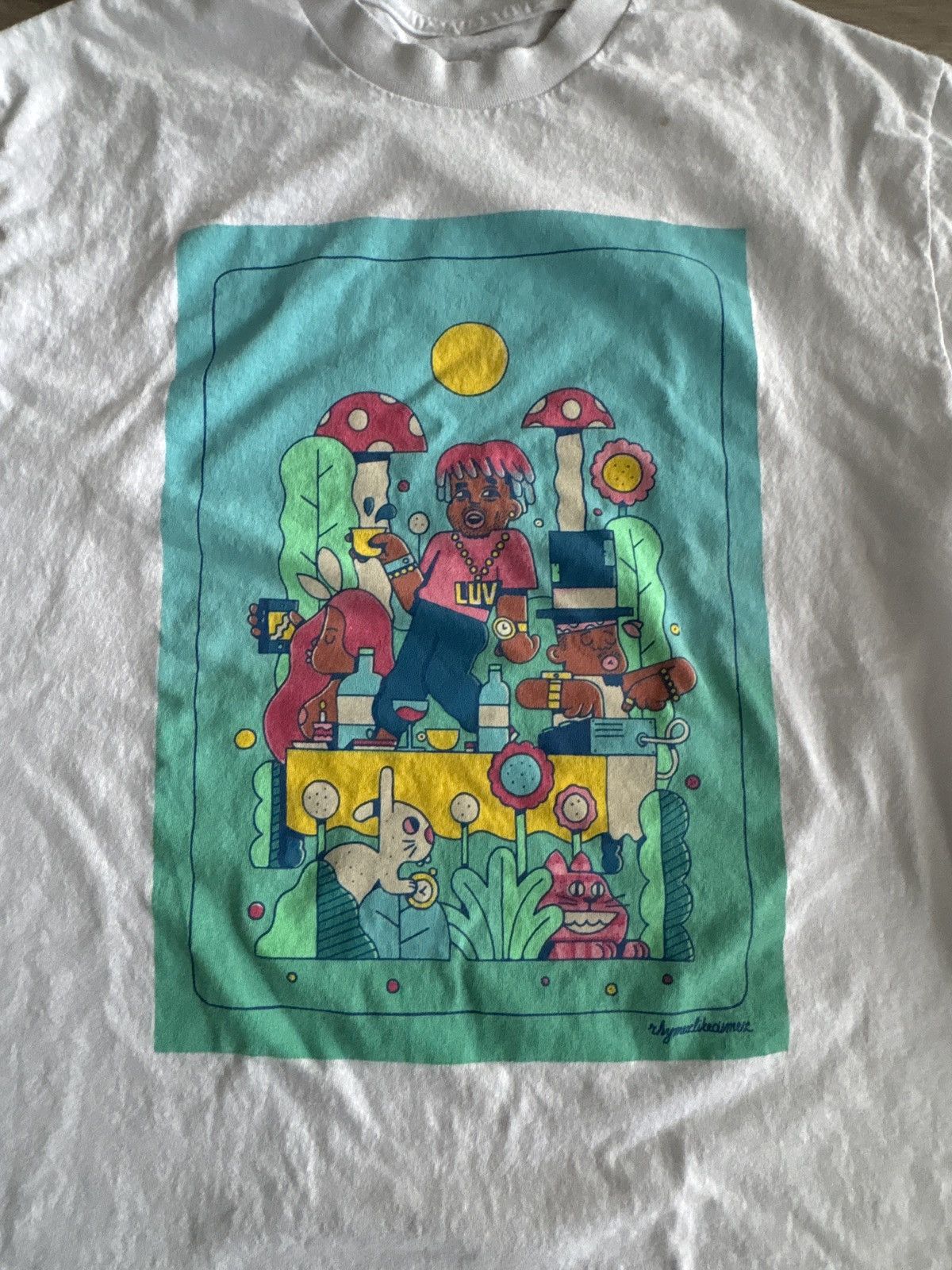 Urban Outfitters Lil Uzi Vert Tee Size US L / EU 52-54 / 3 - 2 Thumbnail