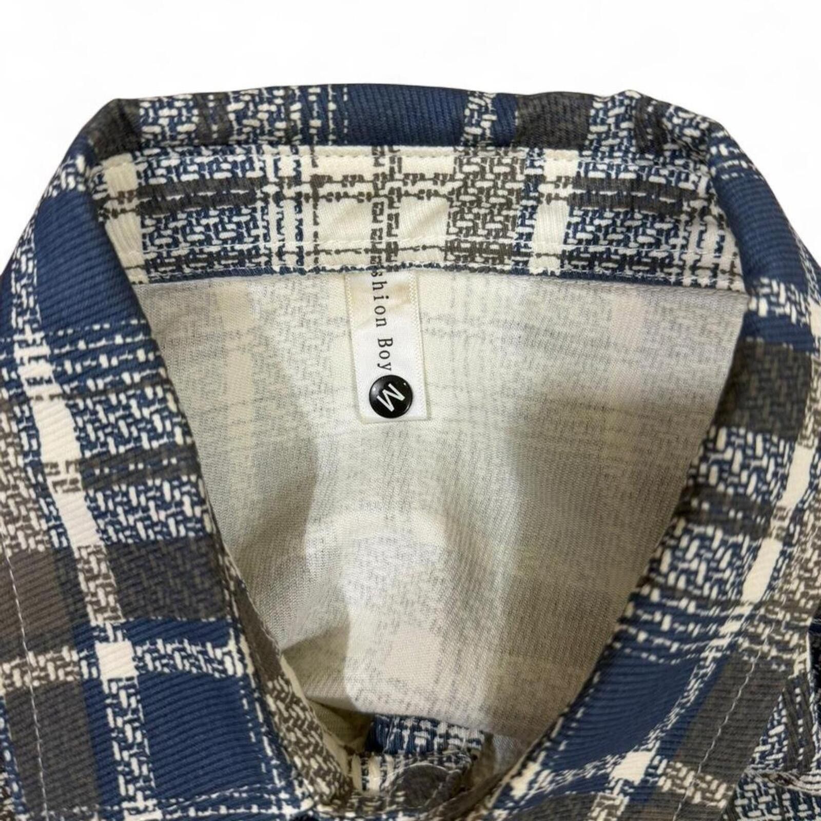 Ed Hardy CMX Studio blue plaid button up shirt Size US M / EU 48-50 / 2 - 6 Thumbnail