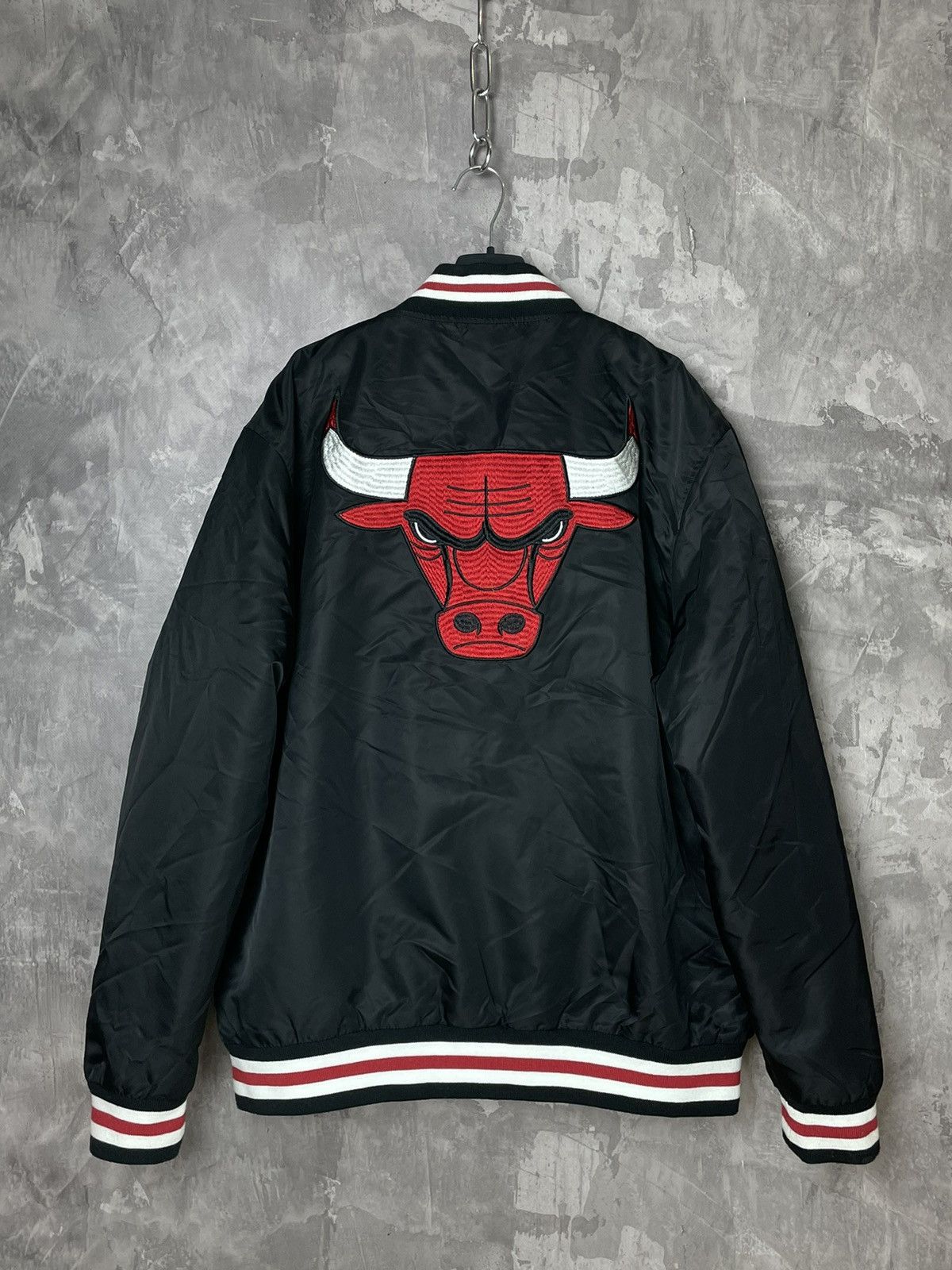 Other Chicago Bulls Bomber Jacket NBA varsity Y2K Baggy Size US L / EU 52-54 / 3 - 9 Thumbnail