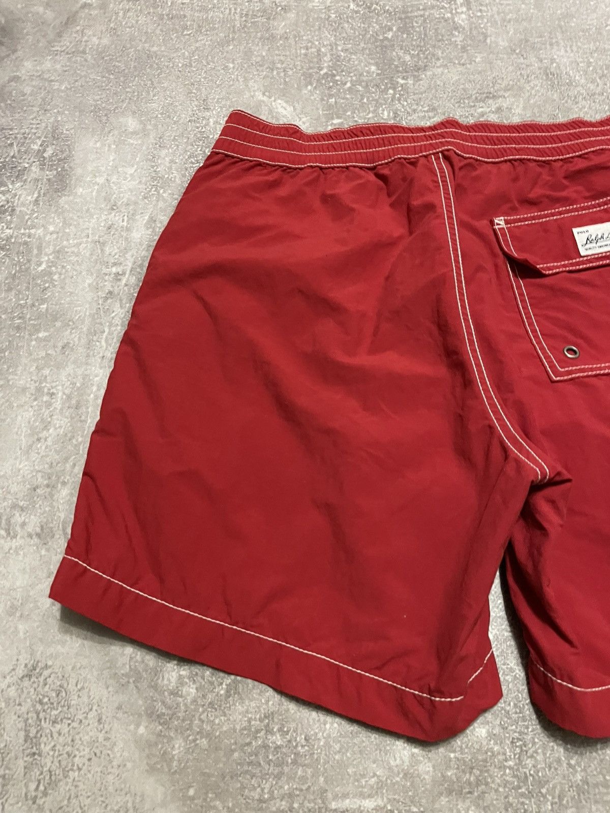 Polo Ralph Lauren × Vintage Vintage Polo Ralph Lauren Nylon Shorts Y2K Size US 30 / EU 46 - 12 Thumbnail