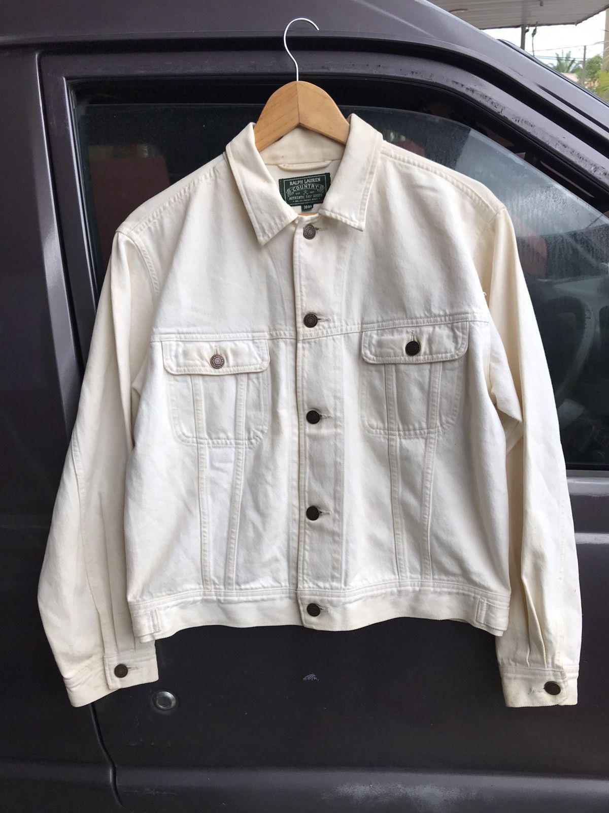 Polo Ralph Lauren Vtg 1992 Polo Ralph Lauren Denim Bear Jacket Size US L / EU 52-54 / 3 - 2 Thumbnail