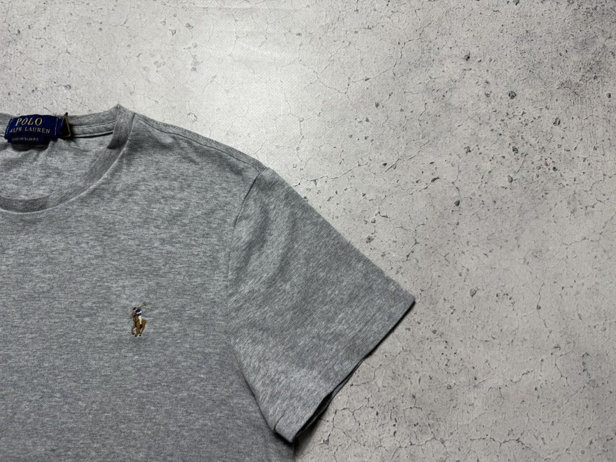Polo Ralph Lauren Polo Ralph Lauren Gray Shirt PRL Vintage Size US M / EU 48-50 / 2 - 2 Thumbnail