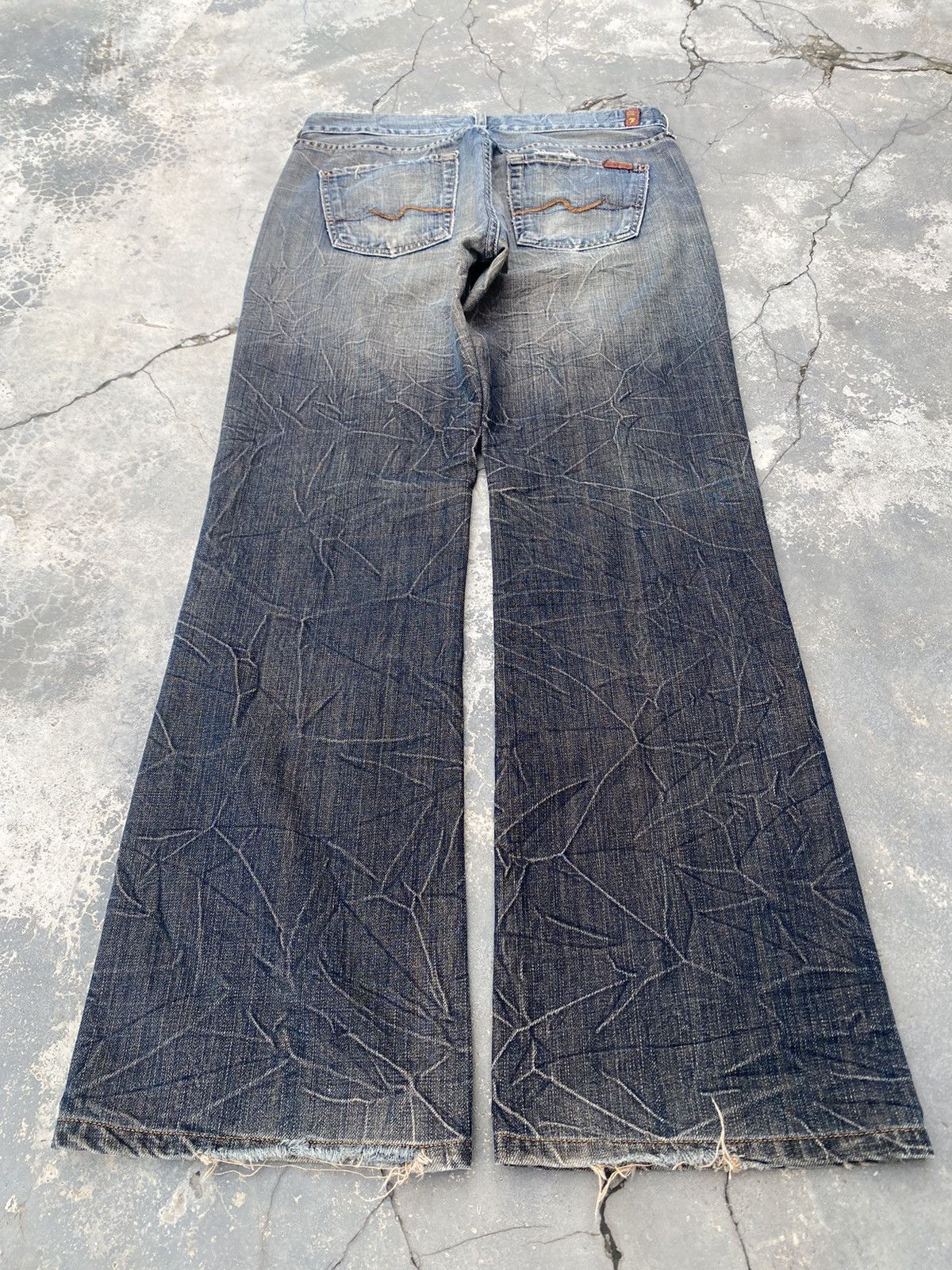 7 For All Mankind 7 For All Mankind Claw Mark Flare Size US 31 - 5 Thumbnail