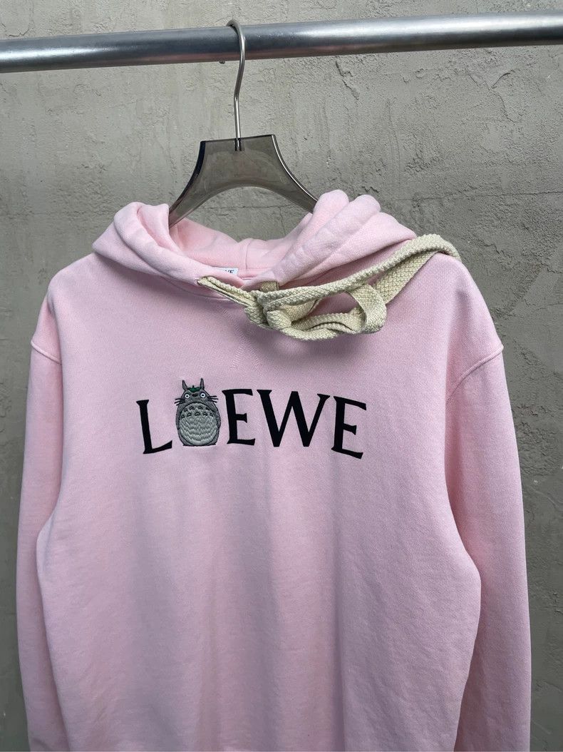 Loewe loewe Sakura Pink Totoro Limited Edition Hooded Sweatshirt Size US XS / EU 42 / 0 - 3 Thumbnail