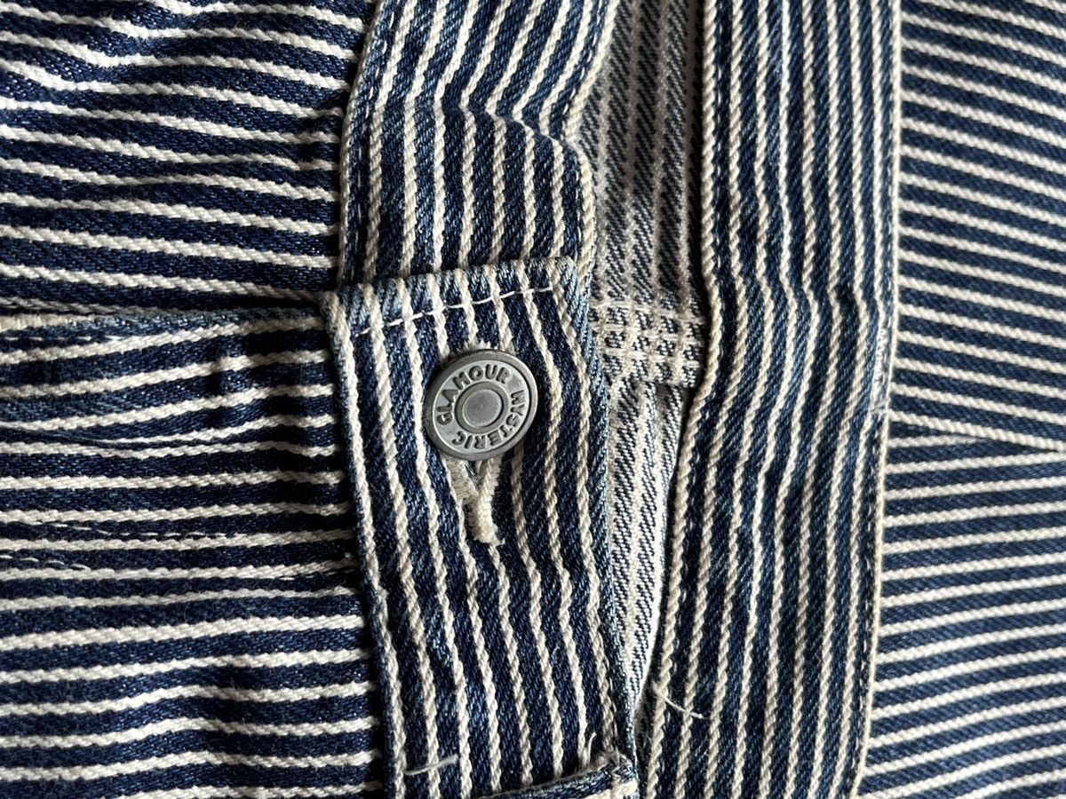 Hysteric Glamour 2000s HYSTERIC GLAMOUR Kinky Carpenter Stripe Hickory pants Size US 32 / EU 48 - 8 Thumbnail