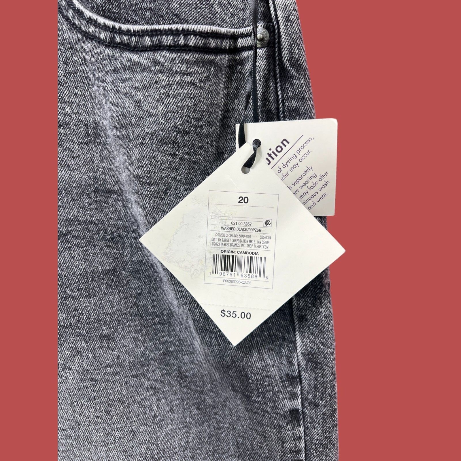 Other Ava & Viv - Women's High-Rise Straight Pants - Stretch - Bla Size 42" / US 20 - 8 Thumbnail