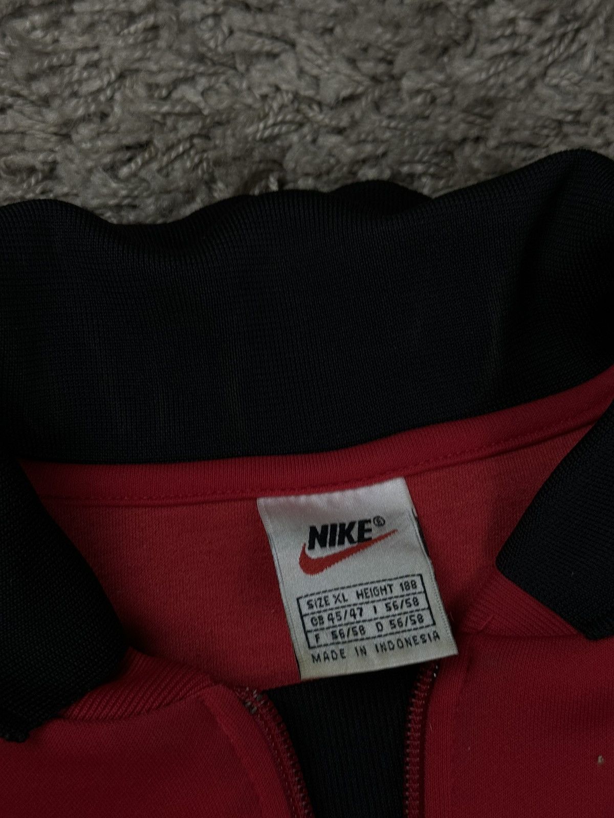 Nike × Vintage Vintage sweatshirt Nike Swoosh 90s original casual item Size US L / EU 52-54 / 3 - 3 Thumbnail
