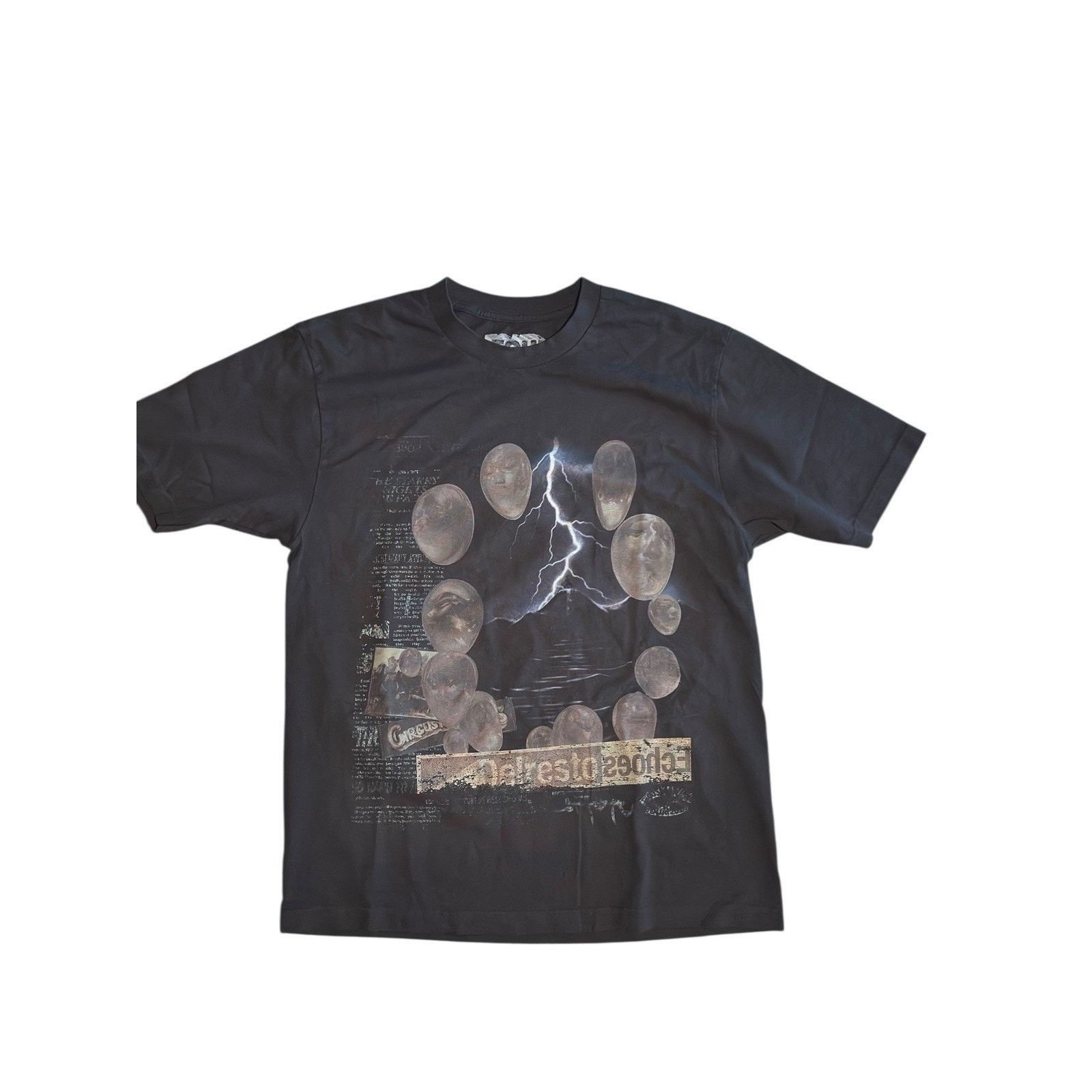 Travis Scott Euro Exclusive Delestro Echos T-shirt Italy Tour Cactus Jack Size US XL / EU 56 / 4 - 2 Thumbnail