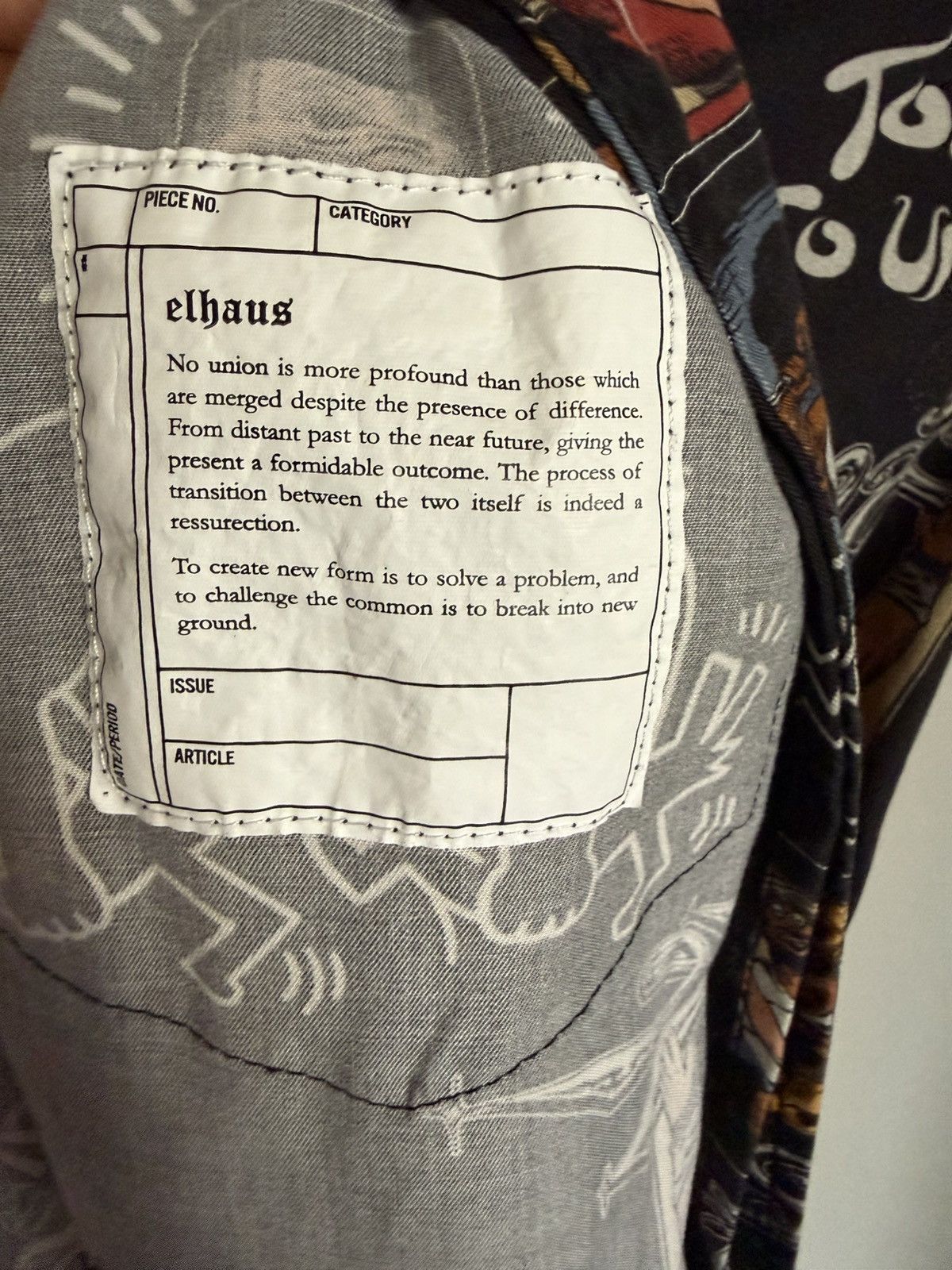 Elhaus ELHAUS and MAPLE Graphic Disco Button Shirt Size US M / EU 48-50 / 2 - 4 Thumbnail