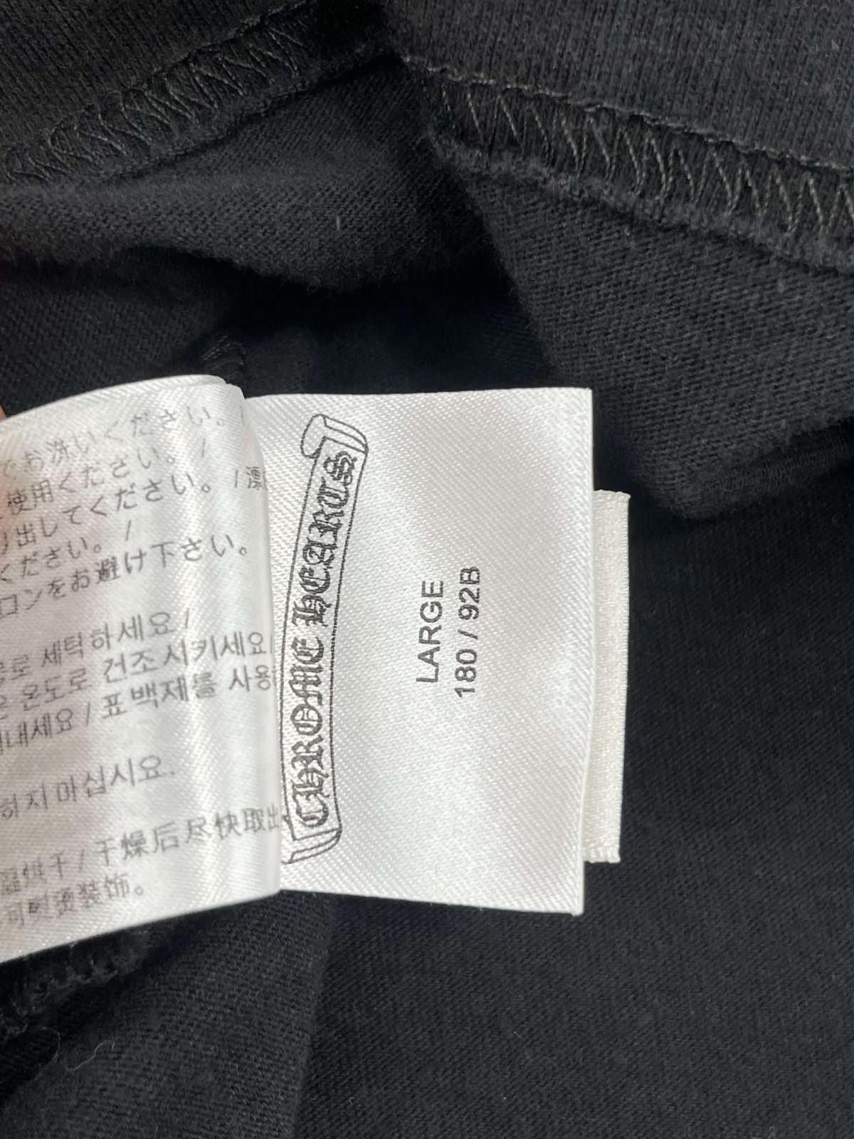 Chrome Hearts Chrome Hearts Horseshoe Tee Large Black Used L Size US L / EU 52-54 / 3 - 9 Thumbnail