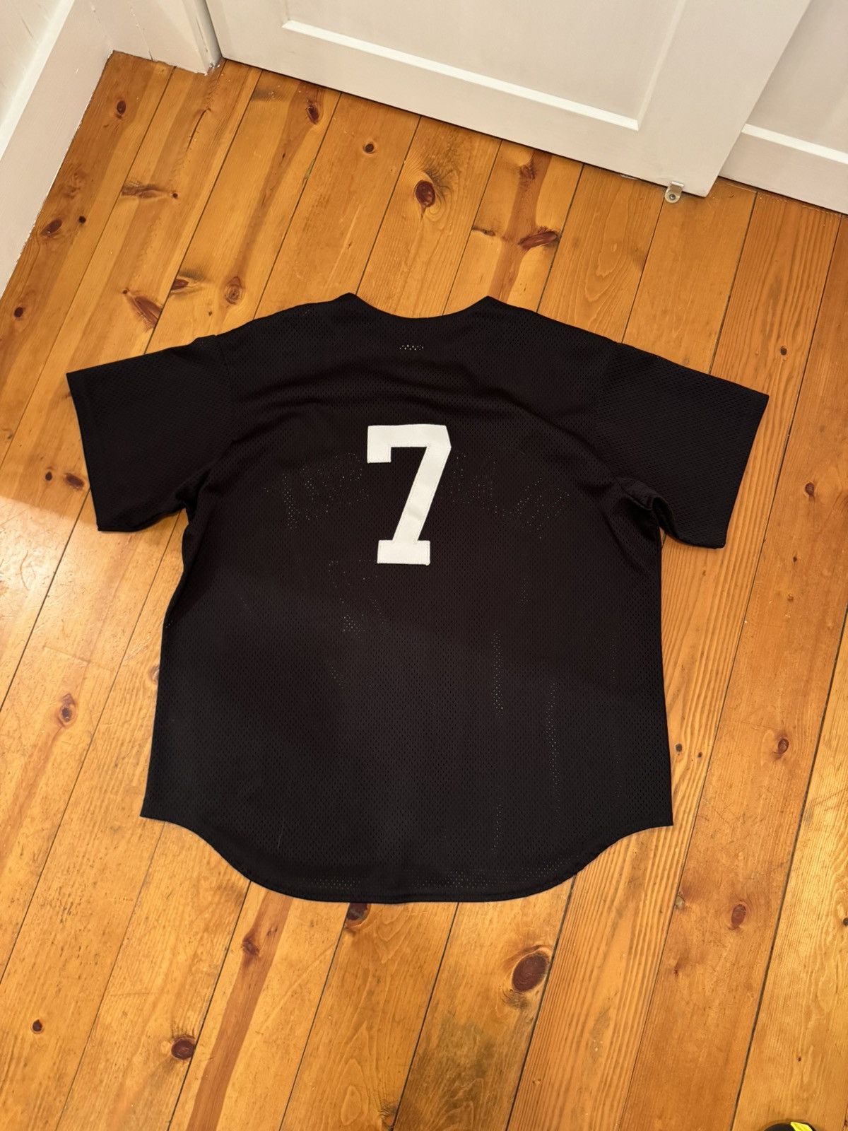 Majestic Vintage Black Sox Jersey. No size tag Size US L / EU 52-54 / 3 - 5 Thumbnail