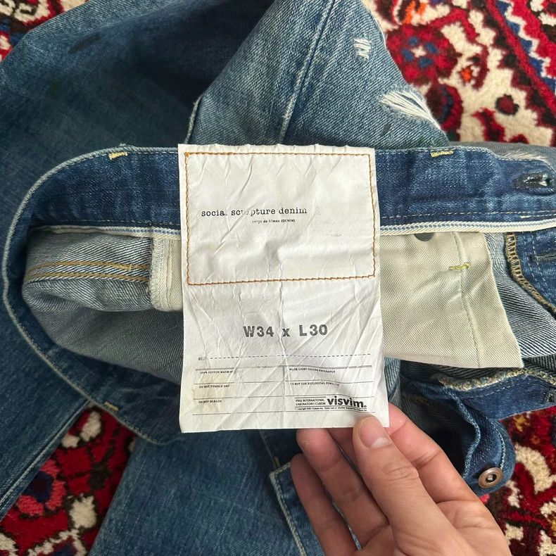 Visvim visvim size W34L30 19AW 01.2D 17 washed jeans 2502-Nextarro Size US 30 / EU 46 - 8 Thumbnail