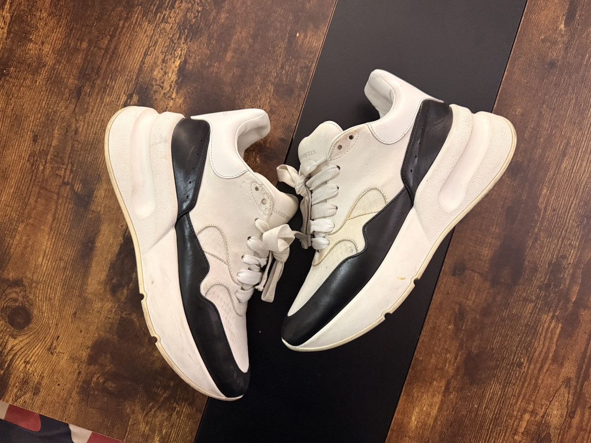 Alexander McQueen Alexander McQueen Oversized Leather Runner Sneakers Size US 6 / EU 39 - 1 Thumbnail