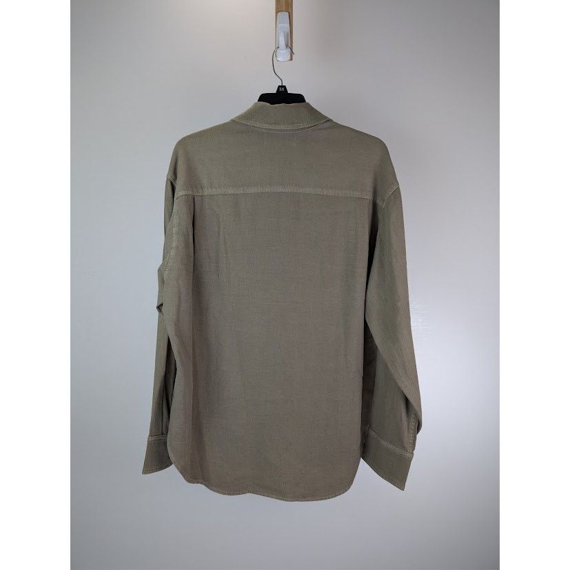 The Elder Statesman o1rshd1 Early Dawn Stonewashed Twill Button up Shirt Size US XL / EU 56 / 4 - 8 Thumbnail