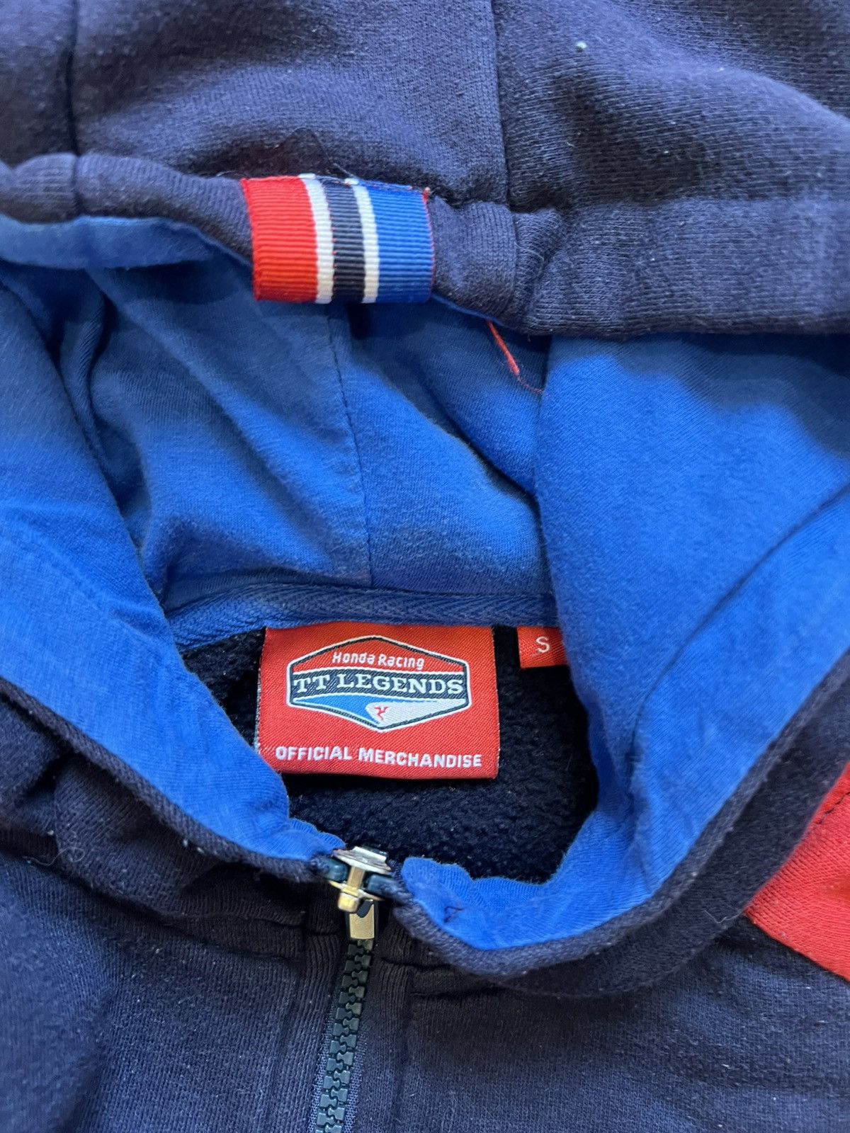 Honda Honda Racing Zip Hoodie Rare Mens TT Legends Size US S / EU 44-46 / 1 - 5 Thumbnail