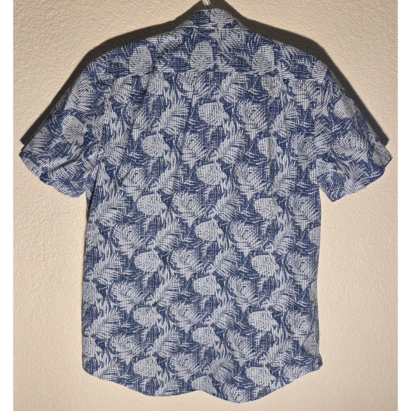 Michael Kors Michael Kors Floral Blue Button Down Shirt - Size Small Size US S / EU 44-46 / 1 - 2 Thumbnail