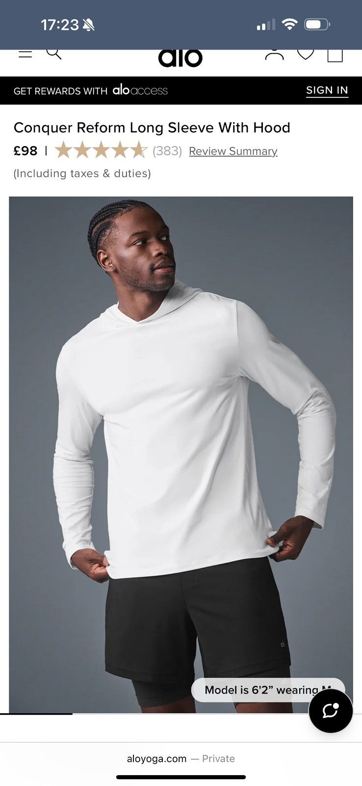 Conquer Reform Long Sleeve With Hood