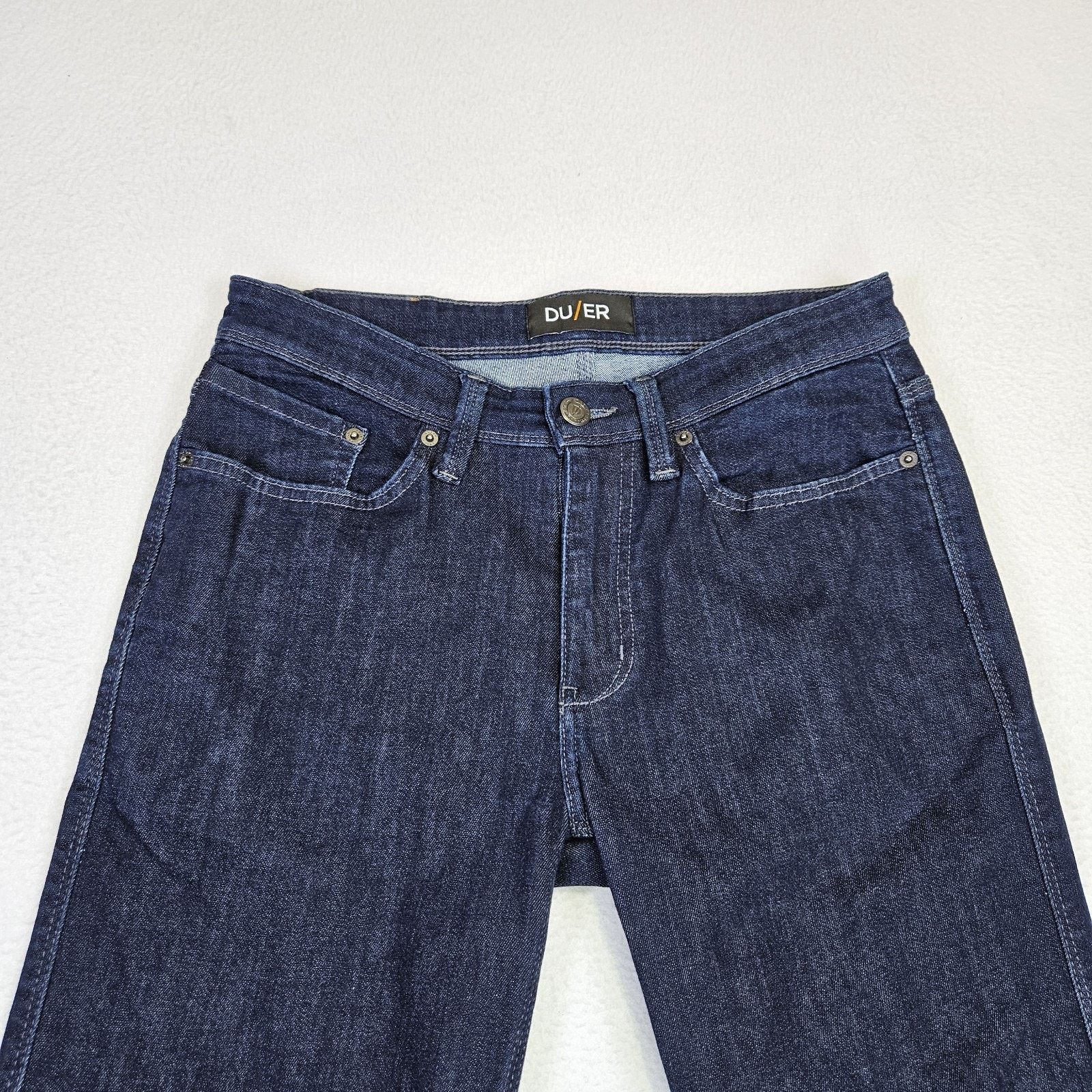 Du/Er L2x Slim Fit Jean Stretch Performance Dark Blue Duer, Men's (Size 31) — image 3 of 6
