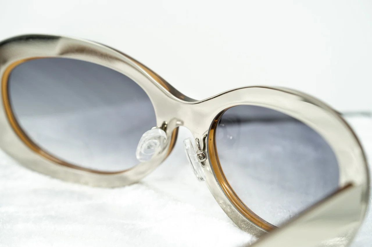 Yohji Yamamoto Yohji Yamamoto Sunglasses Cat Eye Brown Frame Size ONE SIZE - 9 Thumbnail