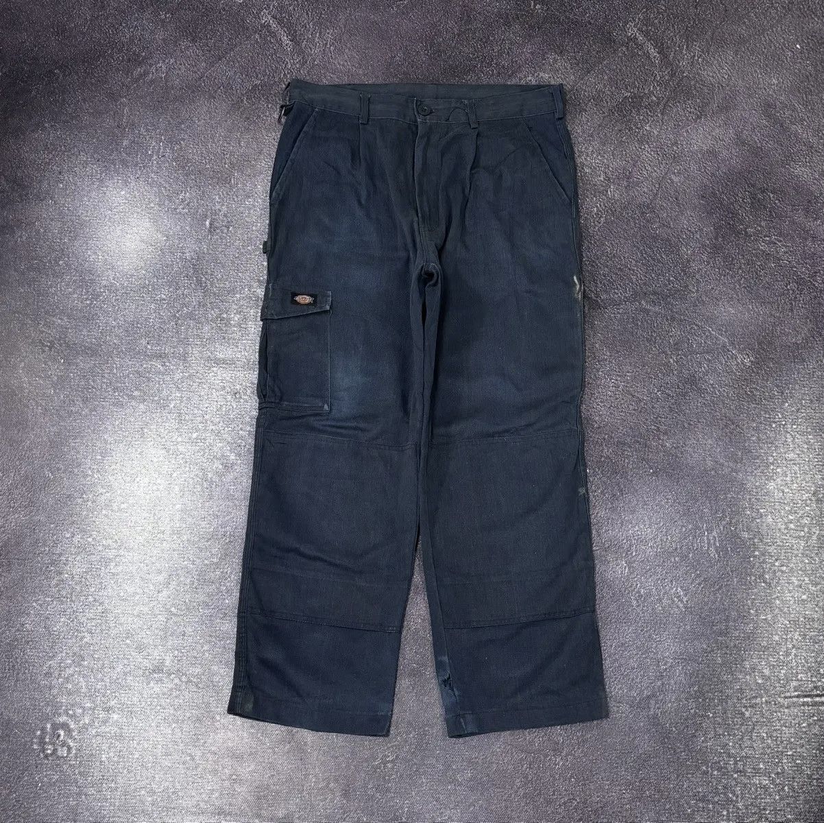 Dickies × Vintage Vintage 90s Dickies Redhawk USA Work Hype Baggy Cargo Pants Size US 34 / EU 50 - 1 Thumbnail