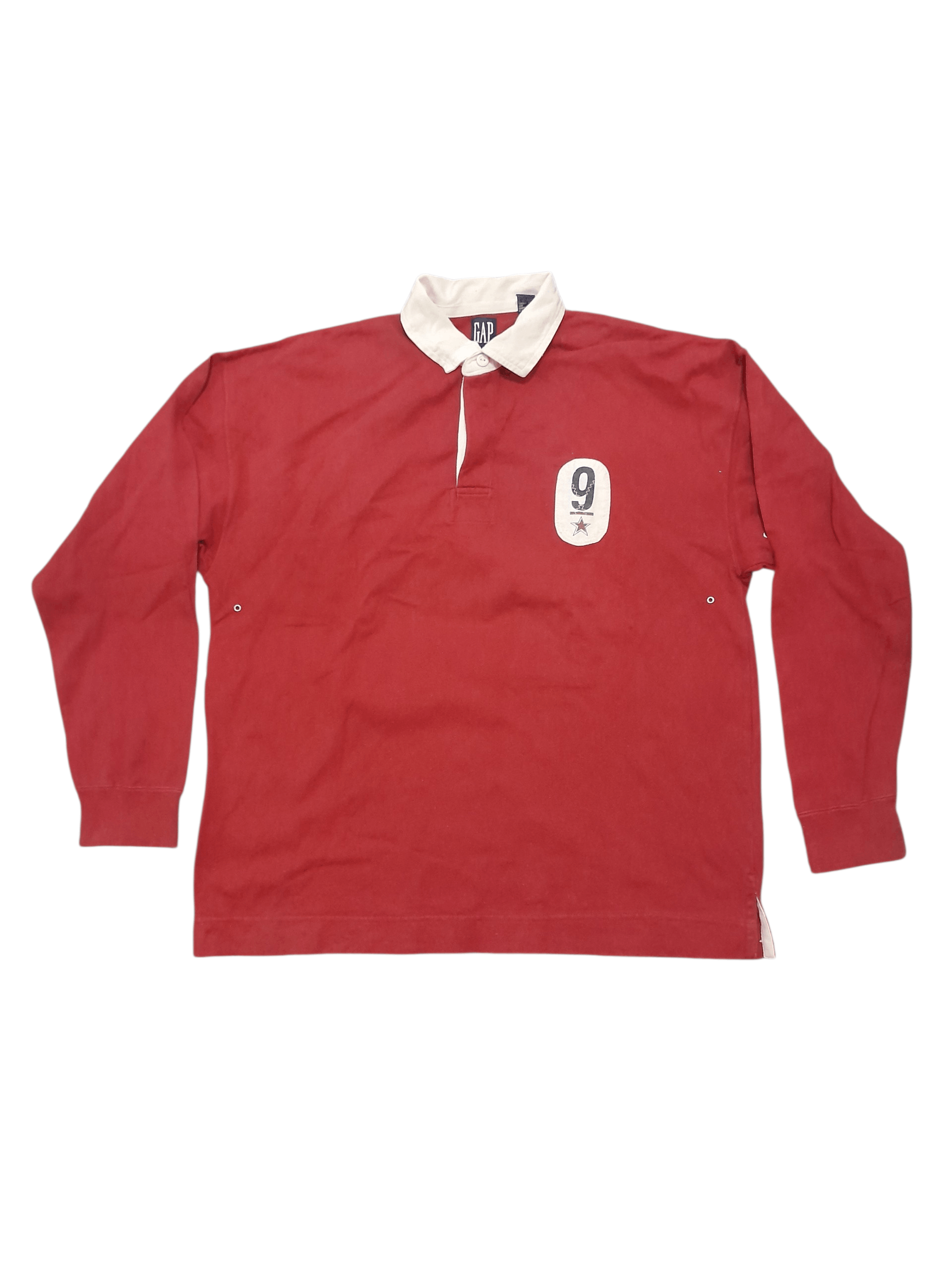 Gap Vintage GAP rugby shirt Size US M / EU 48-50 / 2 - 2 Thumbnail