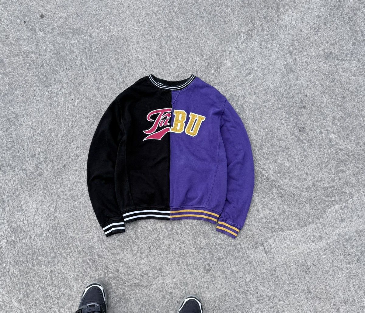 Fubu × Vintage Vintage FUBU Y2K avantgarde streetwear sweatshirt Size US XS / EU 42 / 0 - 1 Thumbnail