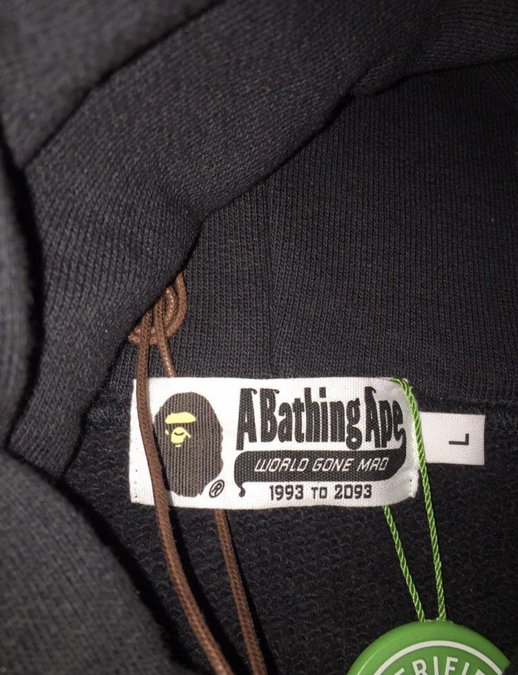 Bape Bape Heavy Weight Pullover Hoodie Size US L / EU 52-54 / 3 - 3 Thumbnail