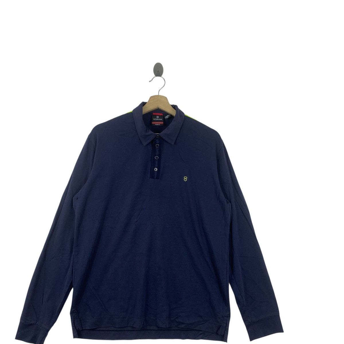 Victorinox VICTORINOX Swiss Army Minimalist Design Polo Tee Shirt Size US L / EU 52-54 / 3 - 4 Thumbnail