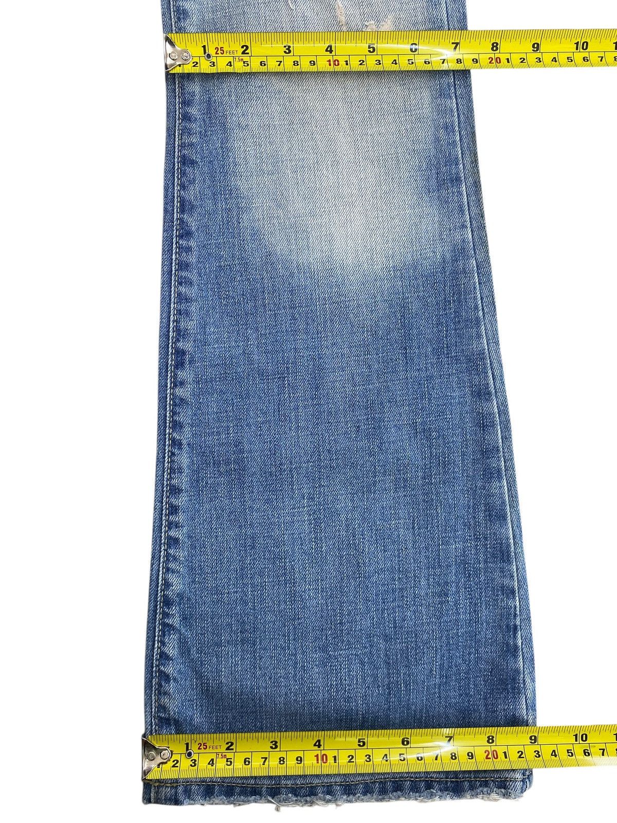 Abercrombie & Fitch Abercrombie & Fitch Mud Wash Style Flare Leg Jeans Size US 30 / EU 46 - 9 Thumbnail