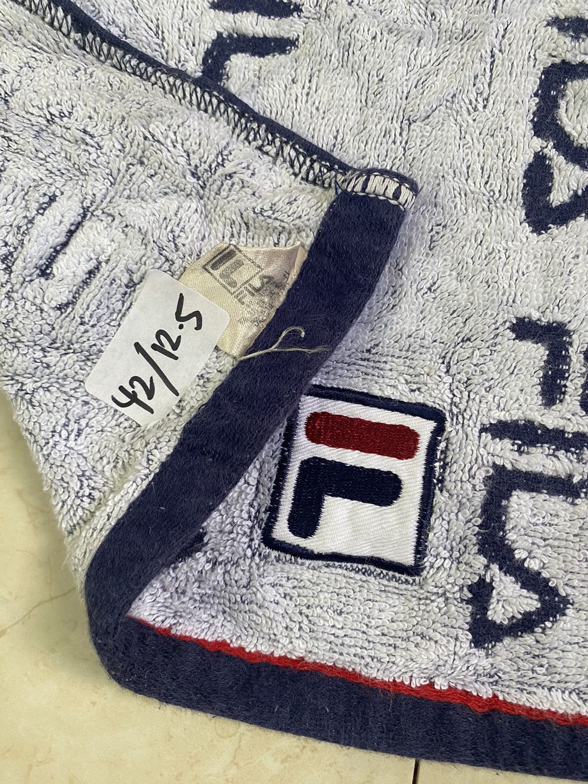 Fila 💥VINTAGE FILA Sportswear monogram hand / face Towel Size ONE SIZE - 4 Thumbnail