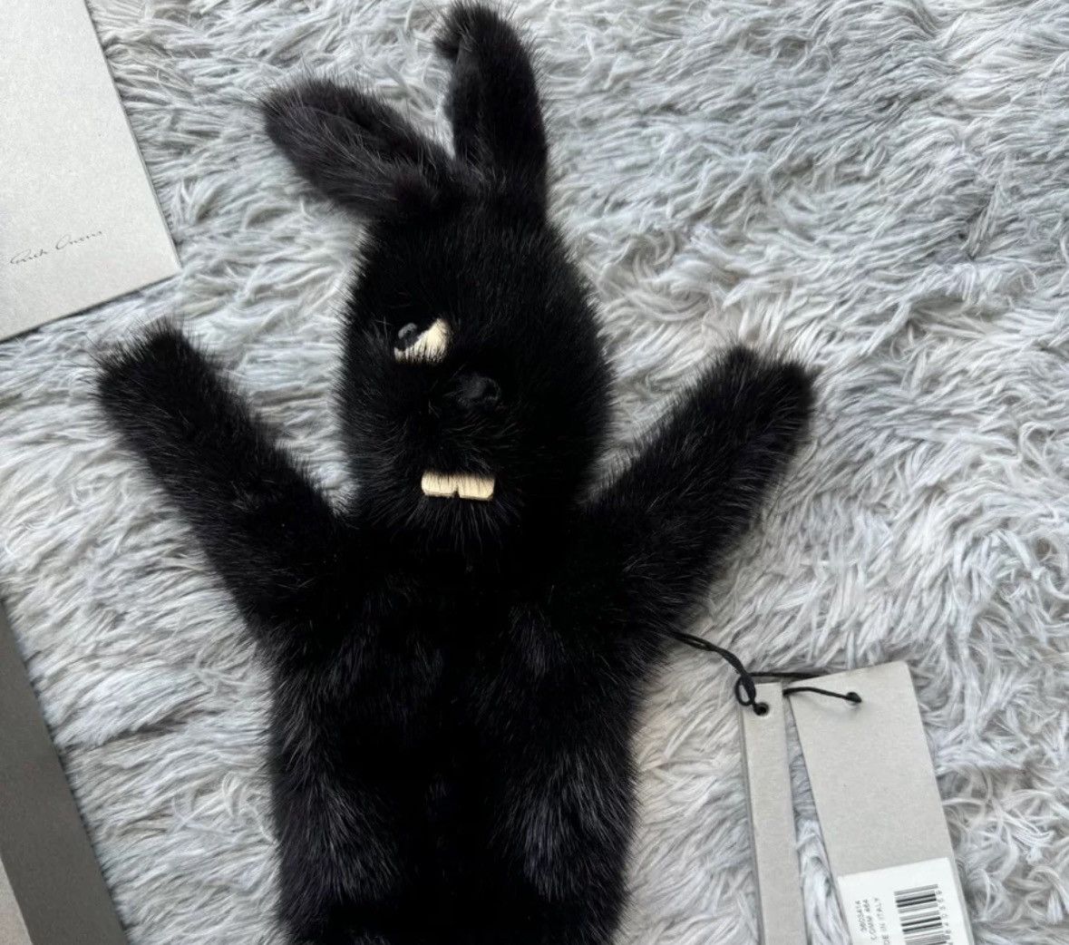 Rick Owens Rick Owens FW19 mink fur rabbit bag bag 2412-Nextarrow Size ONE SIZE - 5 Thumbnail