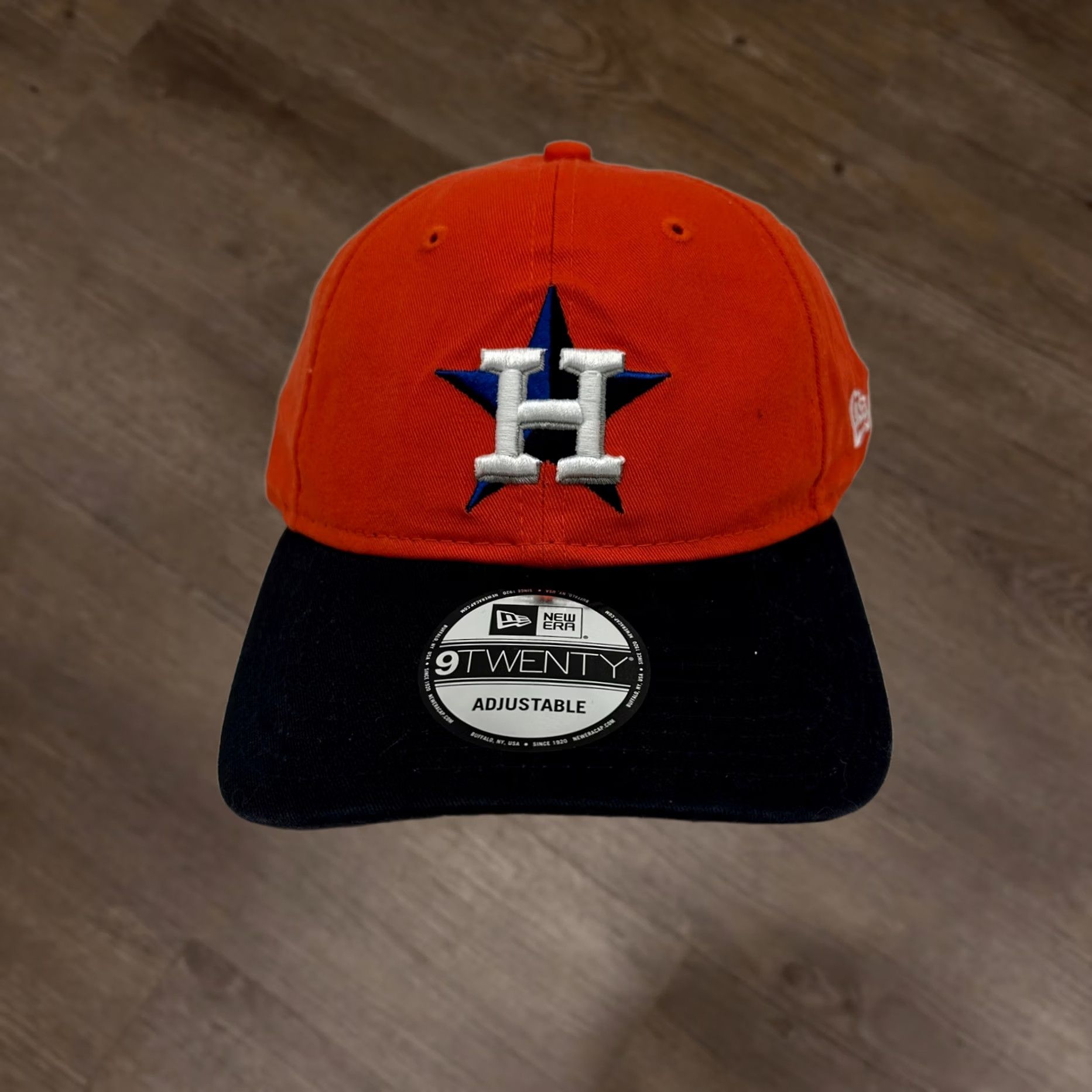 New Era Houston Astros Men Baseball Hats OSFA Orange Adjustable Strapback New Era NEW Size ONE SIZE - 1 Thumbnail