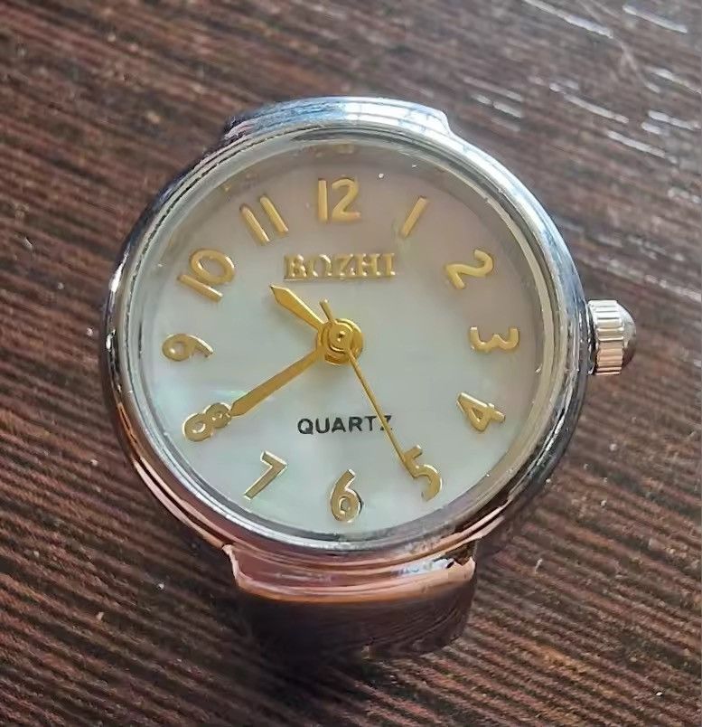 Japanese Brand Avant garde fashion watch ring retro punk hip hop Size ONE SIZE - 2 Thumbnail