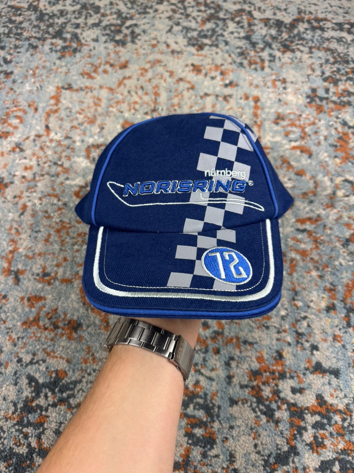 Vintage Vintage Y2K Norisring race track hat racing nurburgring 00s Size ONE SIZE - 2 Thumbnail