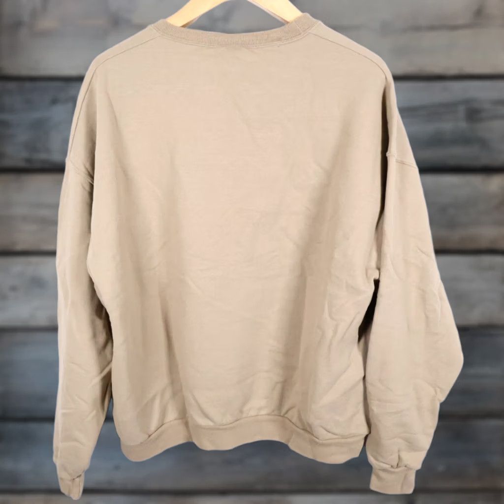 Vintage VTG Deer Hunter's Nightmare Sweatshirt Men's 2X Beige Outdoor Nature Camo Sweatshirt Graphic Print 90s Animals Outdoor Men's Big & Tall Mens Size US XXL / EU 58 / 5 - 1 Thumbnail
