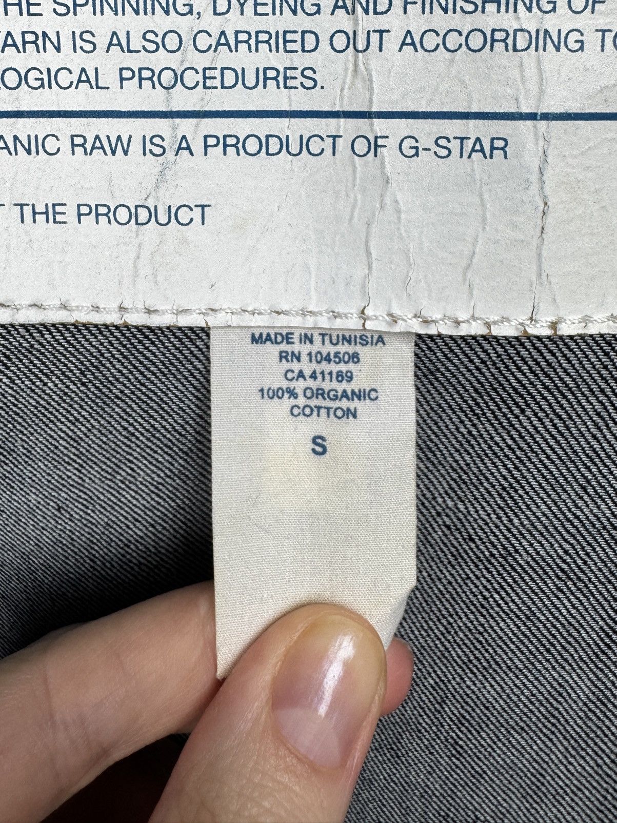 G-Star G-STAR ORGANIC Raw Alcatraz Denim Jacket Coat size S Size US S / EU 44-46 / 1 - 13 Thumbnail