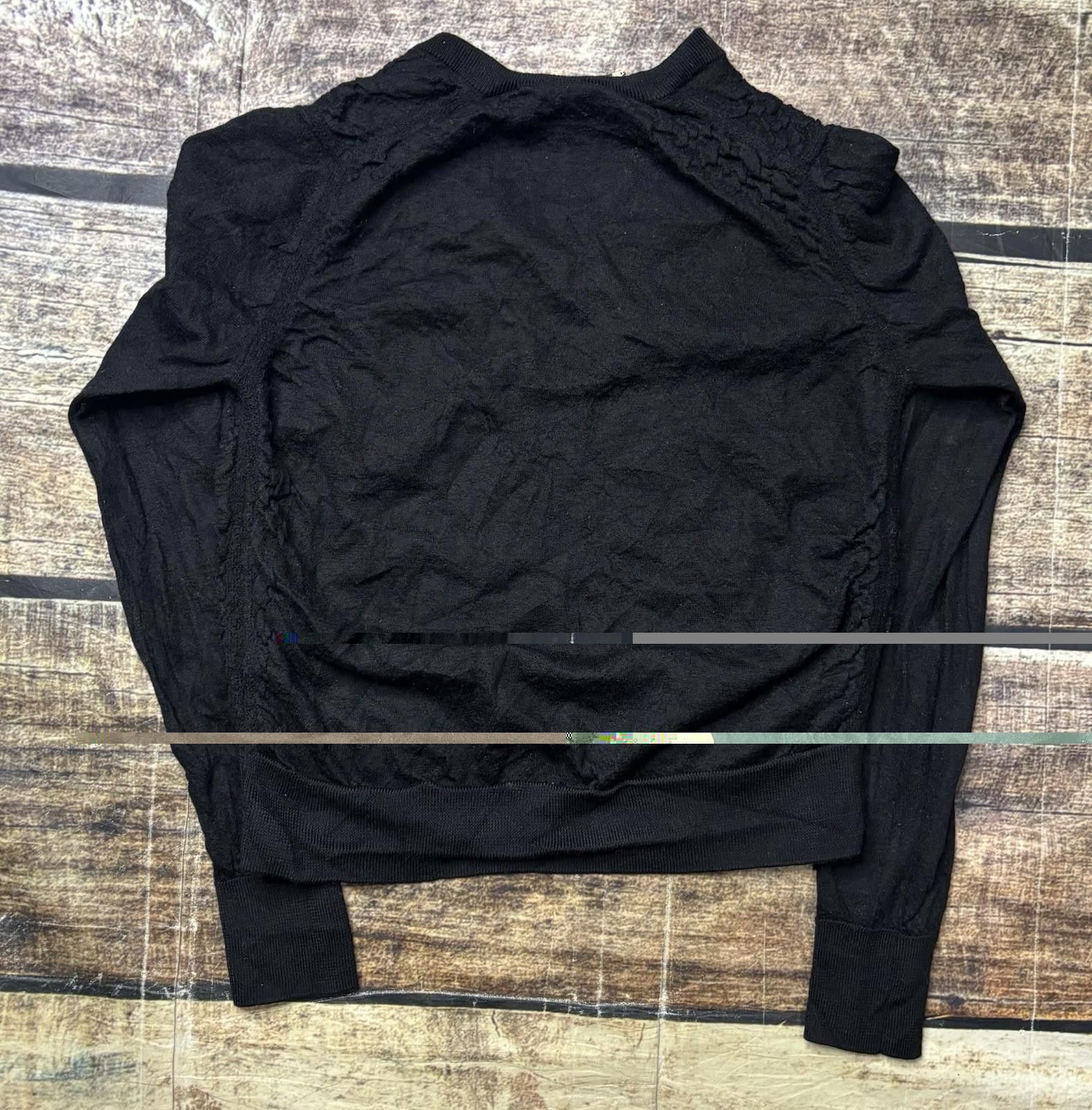 Other Burberry London Sweater Womens XS Merino Wool Ruched READ Size XS / US 0-2 / IT 36-38 - 3 Thumbnail
