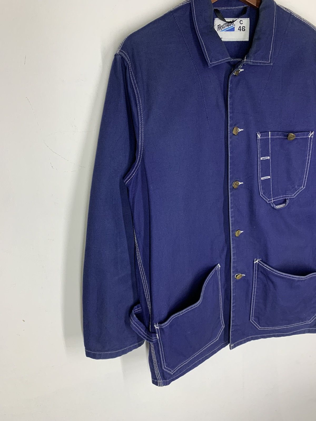 Vintage French Workwear Fristads Vintage Size US L / EU 52-54 / 3 - 2 Thumbnail