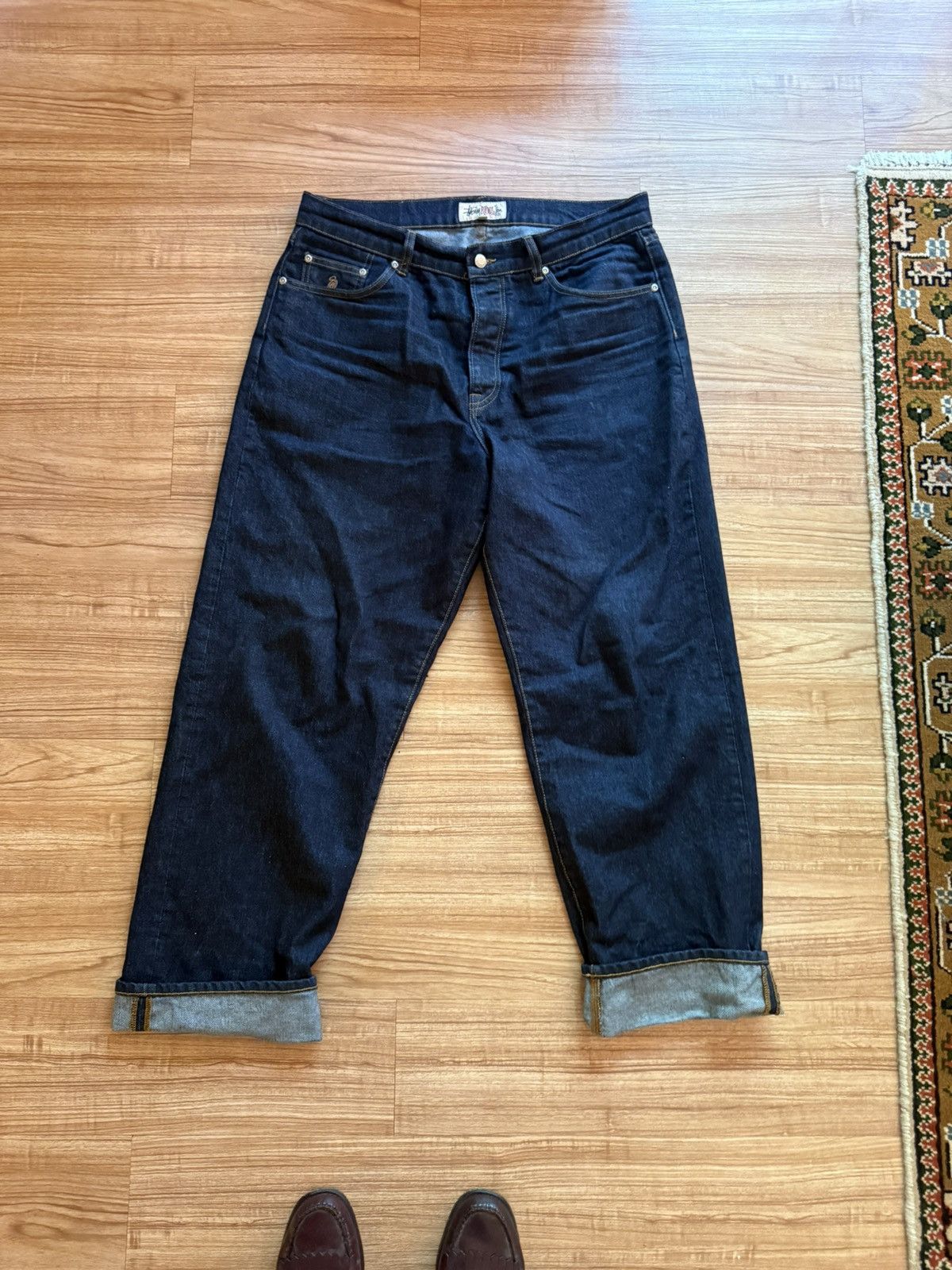 【希少、早い者勝ち】STUSSY BIG OL' JEAN ダークブラウン 2025年最新】stussy big ol' jean 28の人気アイテム - メルカリ