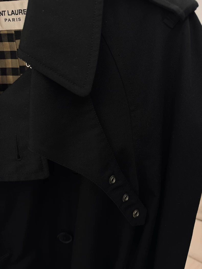 Hedi Slimane Saint Laurent 13SS Trench Coat F42- Size US M / EU 48-50 / 2 - 4 Thumbnail